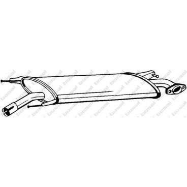 Sistem evacuare gaze/toba intermediara