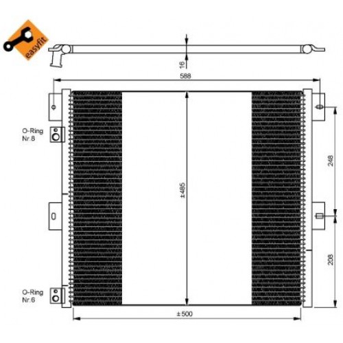 Radiator aer conditionat