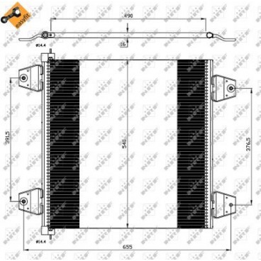 Radiator aer conditionat