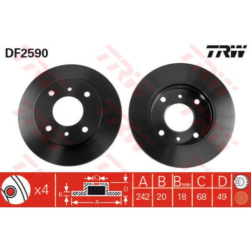 Disc frana