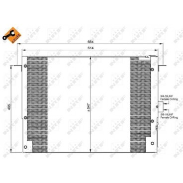 Radiator aer conditionat