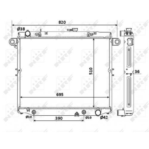 Radiator racire cu apa