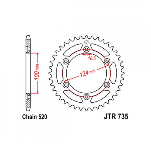 Pinion spate
