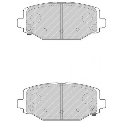 Set placute frana