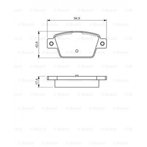 Set placute frana