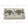Compressor head intermediate plate
