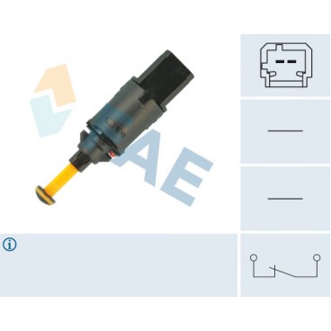 Comutator lumini frana