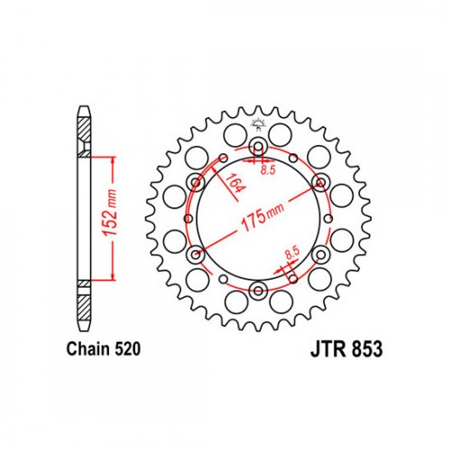 Pinion spate