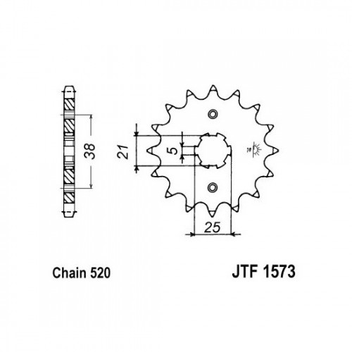 Pinion fata