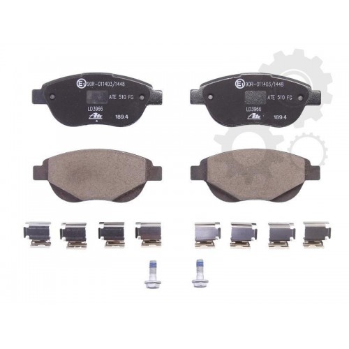 Set placute frana