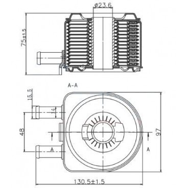 Radiator ulei