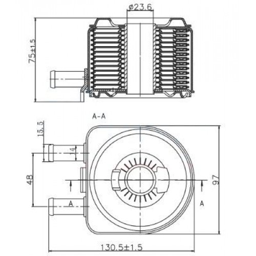 Radiator ulei