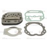 Compressor head intermediate plate