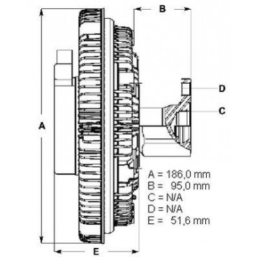 Ambreiaj ventilator