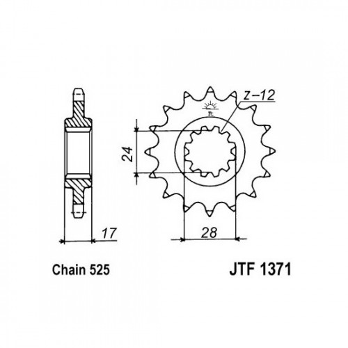 Pinion fata