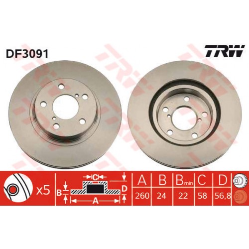 Disc frana