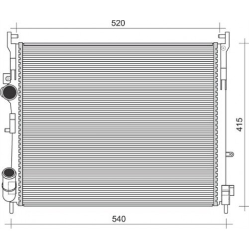Radiator racire cu apa