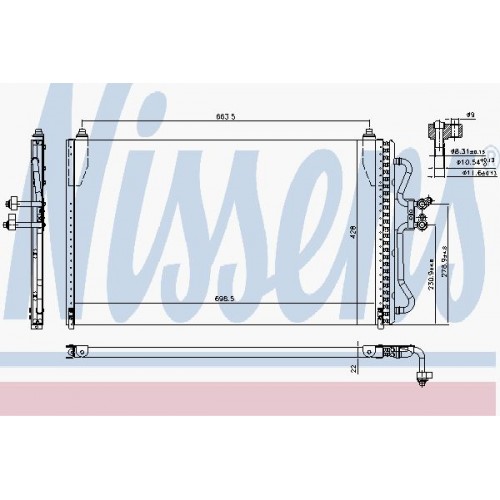Radiator aer conditionat