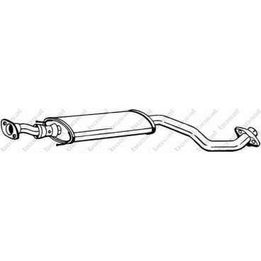 Sistem evacuare gaze/toba intermediara