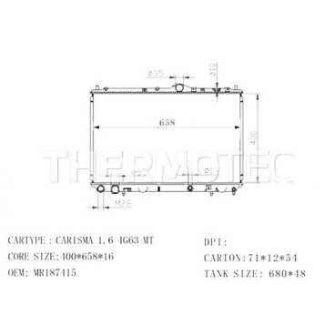 Radiator racire cu apa