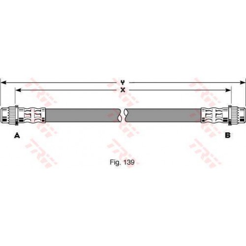 Furtun elastic frana