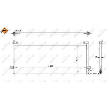 Radiator aer conditionat