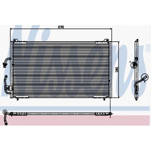 Radiator aer conditionat
