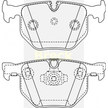 Set placute frana