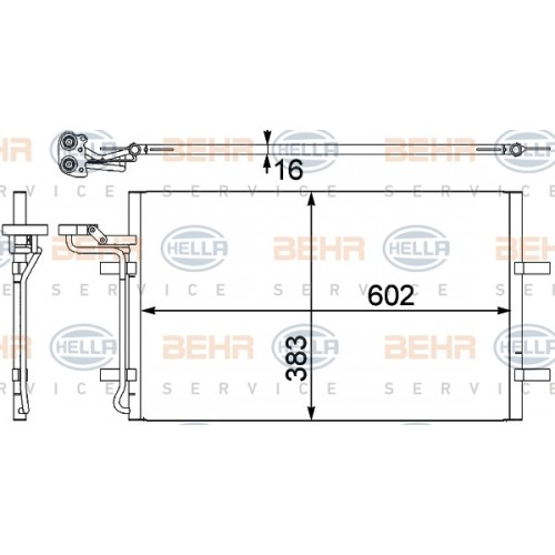 Radiator aer conditionat