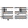 Radiator aer conditionat