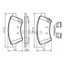 Set placute frana