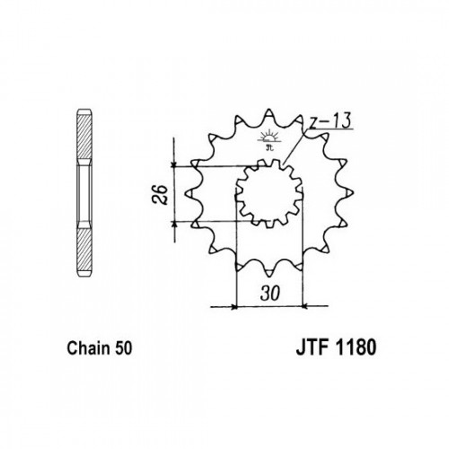 Pinion fata