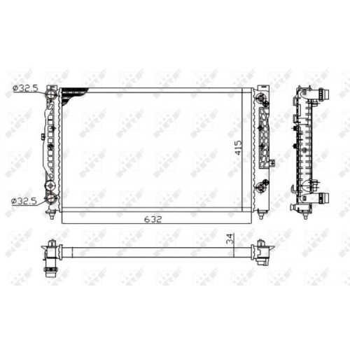 Radiator racire cu apa
