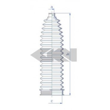 Carcasa caseta directie