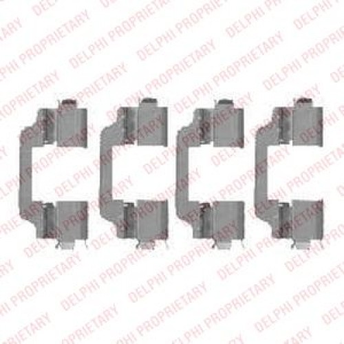 Kit de montaj placute frana