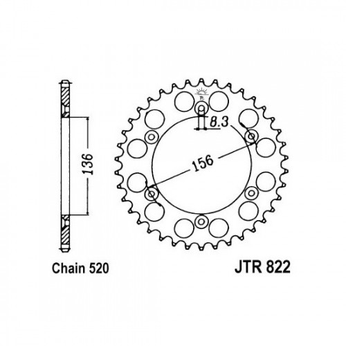 Pinion spate