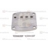 Compressor head intermediate plate