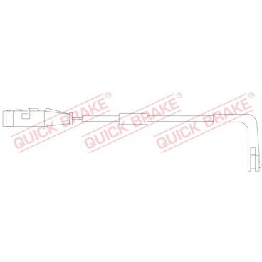 Senzor uzura placute frana