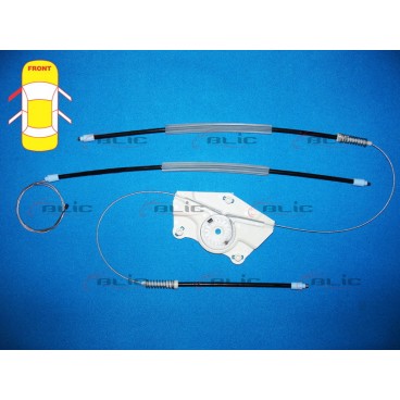 Elemente macara geam