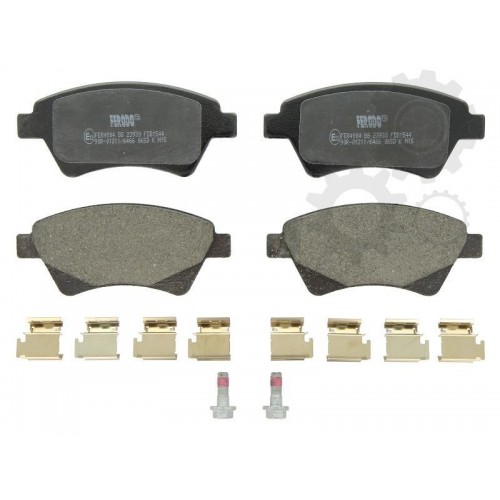 Set placute frana