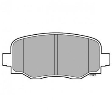 Set placute frana