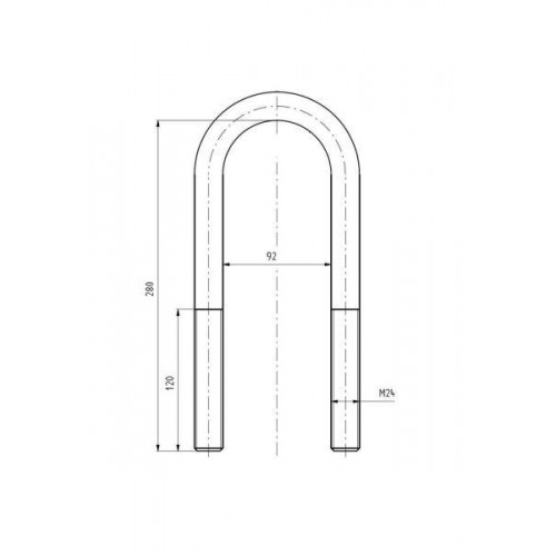 Leaf spring shackle