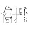 Set placute frana
