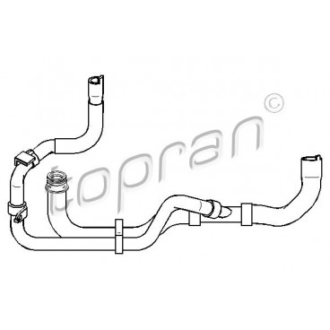 Furtun cauciuc sistem racire