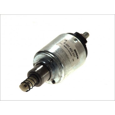 Contact solenoid demaror