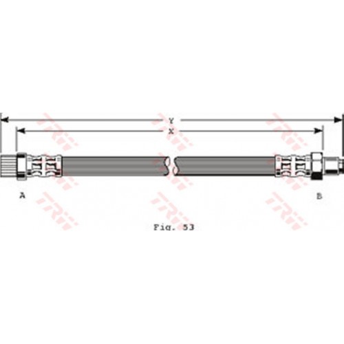 Furtun elastic frana