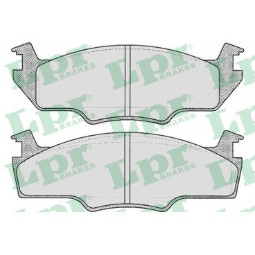 Set placute frana