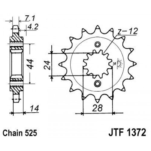 Pinion fata