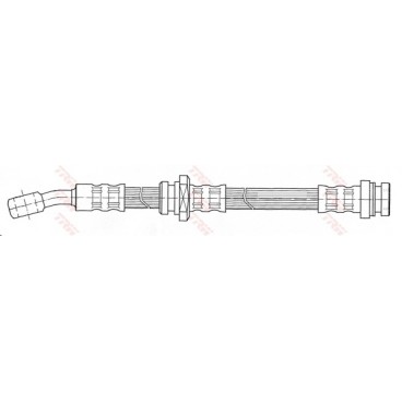 Furtun elastic frana