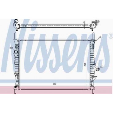 Radiator racire cu apa